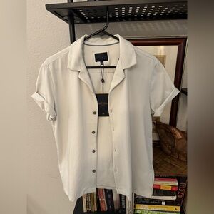 Arcadia Men's Short Sleeve Button Down Shirt